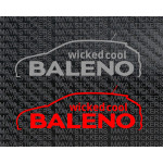 Baleno wicked cool car stickers