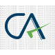 CA Chartered Accountant logo sticker for cars, bikes, laptops, wall