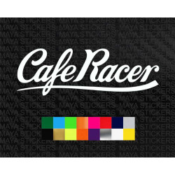 Cafe racer logo stickers for motorcycles D2
