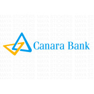 Canara Bank logo stickers for cars, bikes, glass