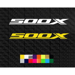 500X logo stickers for Honda CB500x motorcycles ( Pair of 2)