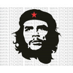 Che Guevara stickers / decals for cars, bikes, laptops