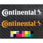 Continental tires logo stickers for cars and motorcycles
