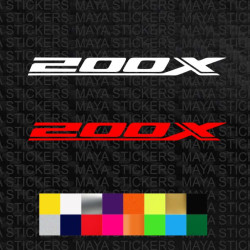 CB200X logo stickers for Honda CB500x motorcycles 