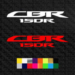 CBR 150R logo stickers for Honda CBR150R and Helmets ( Pair of 2 )