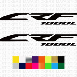 CRF 1000L logo decal sticker for Honda Africa twin motorcycles ( Pair of 2 )