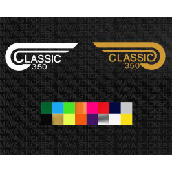 Royal Enfield classic 350 new 2021 logo stickers