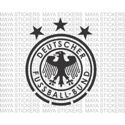 Deutscher Fussball-Bund Germany national football team logo decal