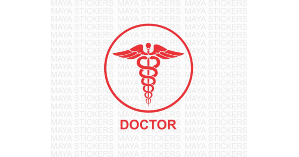 3D Metal Chrome Sticker Doctor Badge for Cars, Bikes, Laptop and Easy to  install | eBay