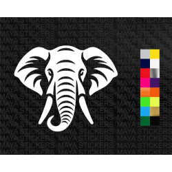 Elephant decal stickers for cars, bikes, laptops and others