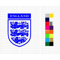 England national football team logo single color decal stickers 