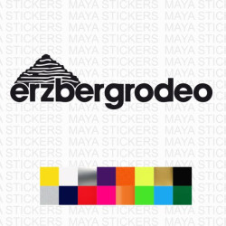 Erzbergrodeo logo decal sticker for motorbikes and cars