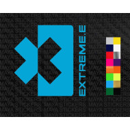 Extreme E Electric cars rally racing logo car stickers