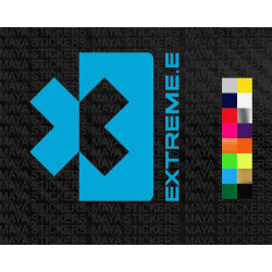 Extreme E Electric cars rally racing logo car stickers