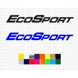 Ford Ecosport logo car stickers ( Pair of 2 )
