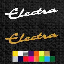 Royal Enfield Electra logo stickers 