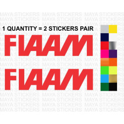 FIAAM filters logo stickers for cars and motorcycles