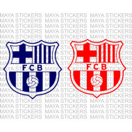 FC Barcelona decal sticker for cars, bikes, laptops