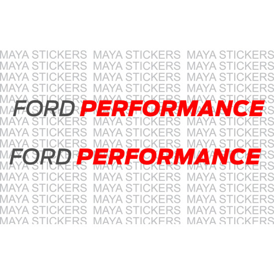 Ford performance logo stickers for Cars