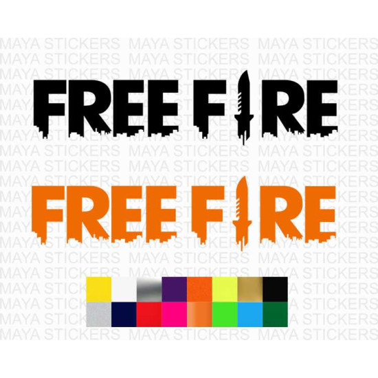 Download Fiery Free Fire 2021 Logo Wallpaper | Wallpapers.com