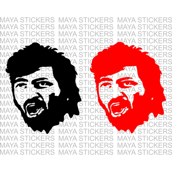 Gabbar singh sticker for Cars, Bikes, Laptop