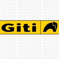 Giti tires logo car stickers
