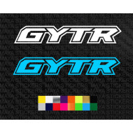 Yamaha GYTR logo motorcycle stickers ( Pair of 2 )