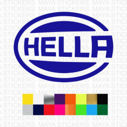 Hella logo decal car stickers 