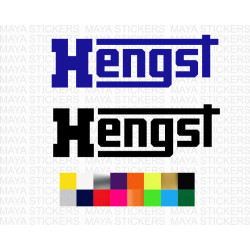 Hengst filter logo stickers for cars and others ( Pair of 2 )