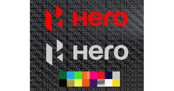 Shop Hero Logo Sticker online | Lazada.com.ph
