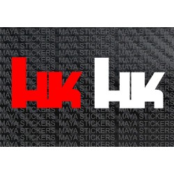 HK heckler and Koch logo decal stickers