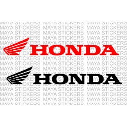 Honda two wheelers full logo sticker for motorcycles and scooters