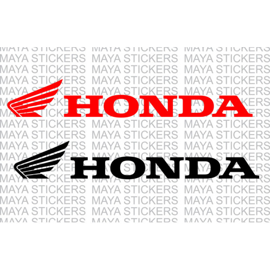 Graphics Sticker Set for Hero Honda Passion Plus | Type 2 | Red Vehicl