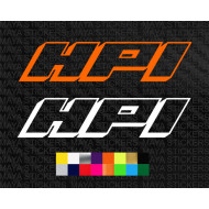 HPI - High power improvement logo car stickers ( Pair of 2 )