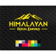 Royal Enfield himalayan 450 new logo sticker for motorcycles and helmets