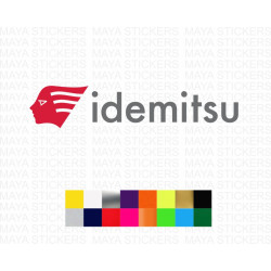 Idemitsu logo decal sticker for cars and motorcycles
