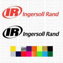 Ingersoll Rand logo stickers ( Pair of 2 )