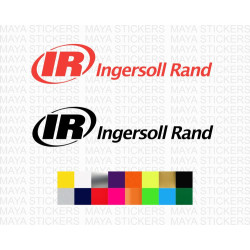 Ingersoll Rand logo stickers ( Pair of 2 )