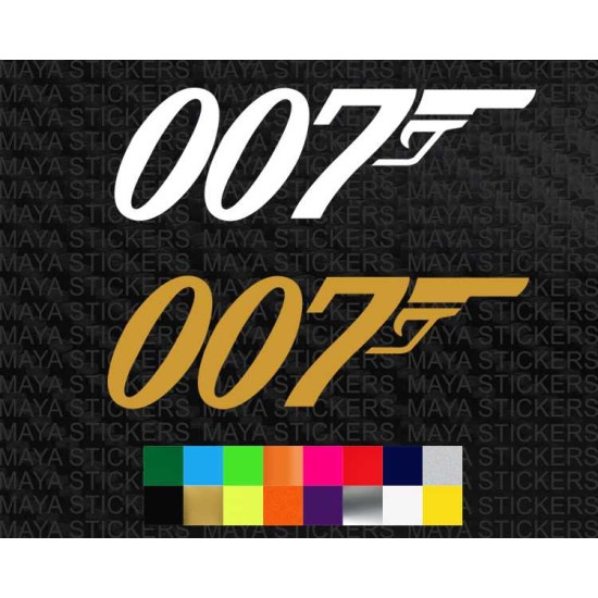 Amazon.com: James Bond 007 - Embroidered Patch, 6x3 cm : Clothing, Shoes &  Jewelry