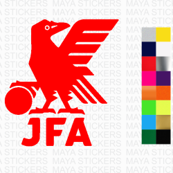Japan National football team JFA decal for cars, bikes, laptops