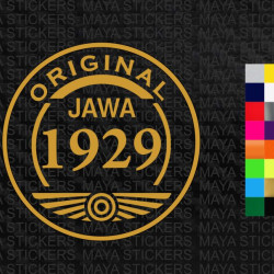 Jawa original 1929 stickers for Jawa motorcycles and helmets