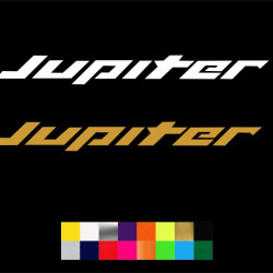 TVS Jupiter logo decal stickers. (2 stickers )