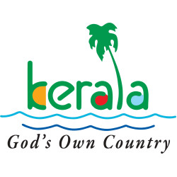 Kerala Tourism - God's own country logo sticker 