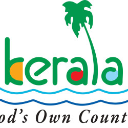 Kerala Tourism - God's own country logo sticker 