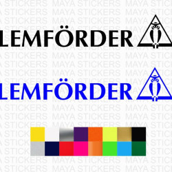 Lemforder logo car stickers ( Pair of 2 )