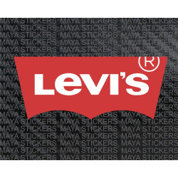 Levi's logo sticker for cars, bikes, laptops or wall 