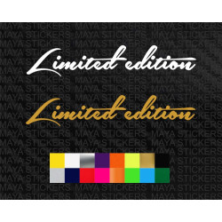 Limited edition stylish logo sticker for cars, motorcycles, laptops ( Pair of 2 )