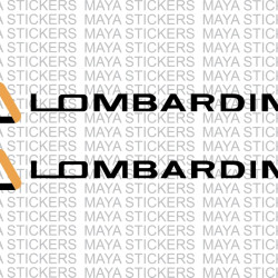 Lombardini logo stickers