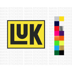 Luk logo stickers for cars
