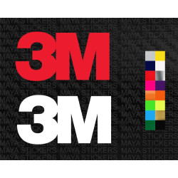3M logo decal stickers for cars and motorcycles
